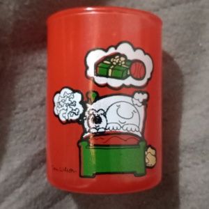 6oz Ziggy shot glass christmas